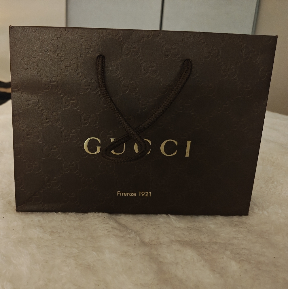 Gucci Brown Gift Bag